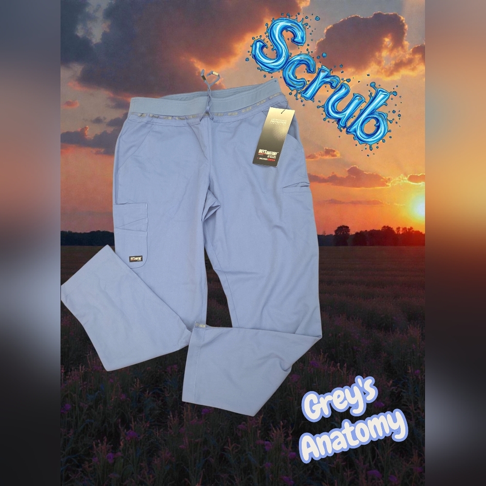 New Grey's Anatomy antimicrobal Scrub medical Pants women M